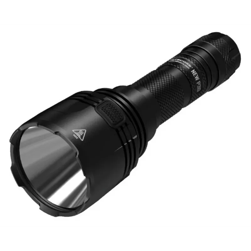 Jahitaskulamp Nitecore NEW P30 — 1000 lm, 5000 mAh, USB-laetav, IP68, alumiinium, 155,5 mm, 158,5 g
