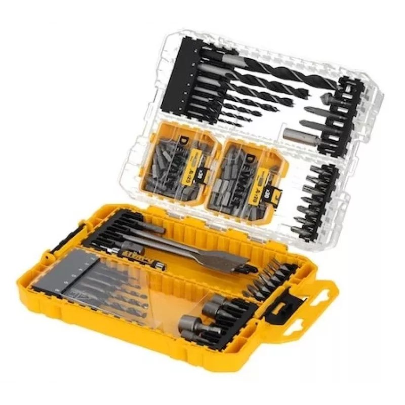 DeWalt komplekt 100 Pozi kruvi — kinnitusvahendite komplekt, sorteeritud suurused puidu- ja metallirakendusteks