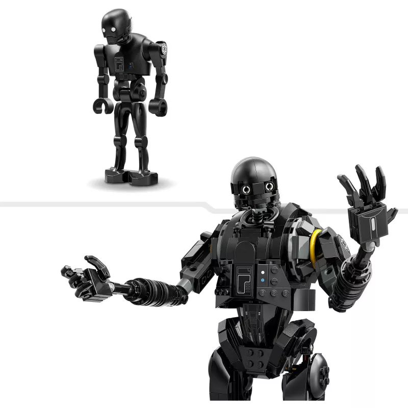 Ehitatav kujuke LEGO Star Wars Turvadroid K-2SO 75434 — 845 osa, kõrgus 410 mm, vanusele 10+