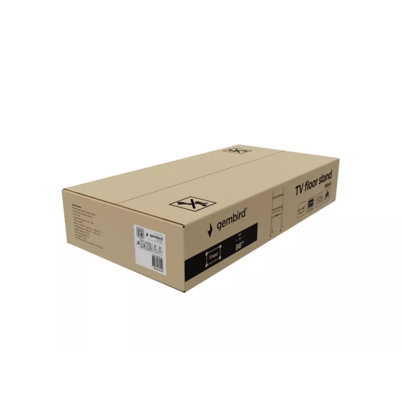 TV kinnitus Gembird TVS-86F-02 2.18 m Must 40 kg 55-86 tolli
