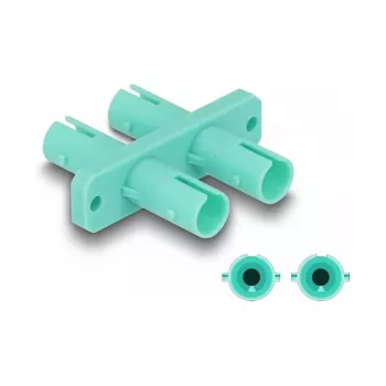 DeLOCK fiiberoptiline adapter ST Duplex emane - ST Duplex emane akva