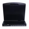 Rack-konsool VALUE 26.99.0163 — 17 tolli (43,2 cm) 1280×1024, USB klaviatuur ja hiir, 1U, must