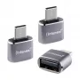 Intenso 3-pack USB-adapter USB-A -> USB-C C480C Alumiinium