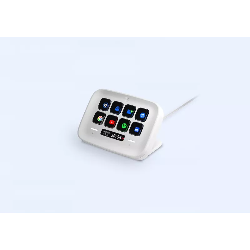 Stream Deck Neo Elgato 10 nupuga programmeeritav kontroller valge