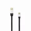 Sbox USB 2.0-Type-C/2.4A must/hõbedane 1,5M