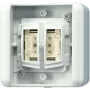 Jung KNX lüliti BA 2-kohaline keskasend 8472.02 LEDW