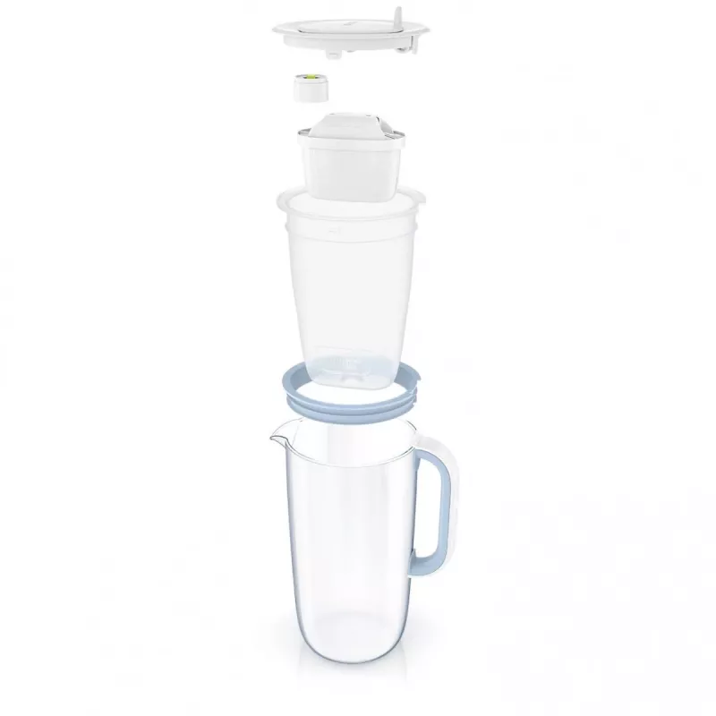 Veefiltri kann BRITA Glas Kanne ONE koos 2 x MAXTRA+ PRO padruniga (mudel 126032)