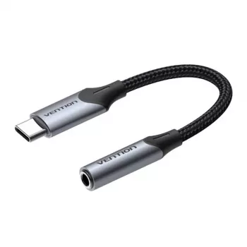 Audioadapter Vention BGJHA USB-C isane – 3,5 mm pesa emane, 0,1 m kaabel