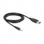 USB 2.0-A/2.5 mm audiokaabel DeLOCK 83788