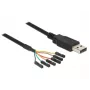 USB-kaabel DeLOCK 1,8 m USB2.0-A/TTL 6-kontaktiline must