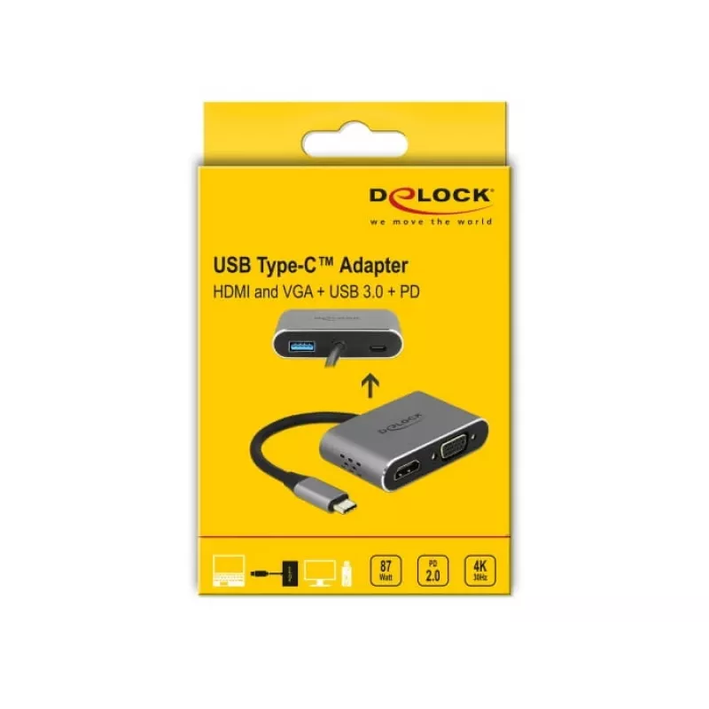 Sülearvuti dokk DeLOCK 64074