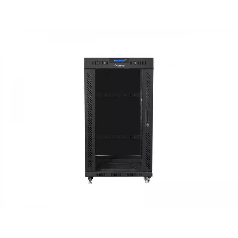 Põrandakapp LANBERG FF01-6822-12BL 22U Must 1200 kg