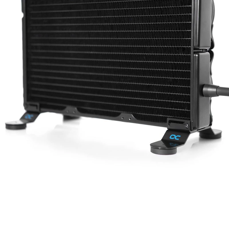 Dekoratsioonitarbed Alphacool 29943 must plastikust terasest 194mm 43mm 40mm