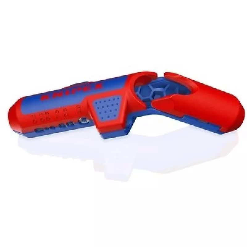 Eemaldustööriist Knipex ErgoStrip PV 16 95 03 PV-kaablitele, reguleeritav tõkis, ergonoomiline käepide