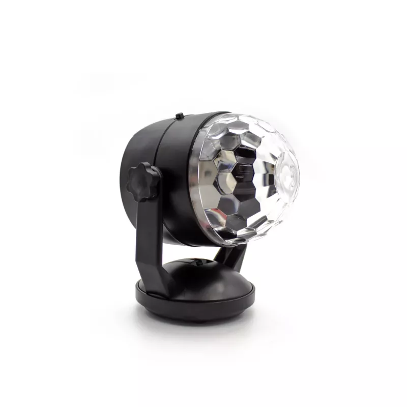 LED-disko valgusefekt DENVER LDB-319 — kompaktne LED-pidutuli, mudel 117220200040