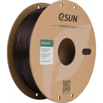 EPETG-CF 1,75mm MUST PUNANE 1kg ESUN 3D FILAMENT (EPETG-CF-P175BR1)