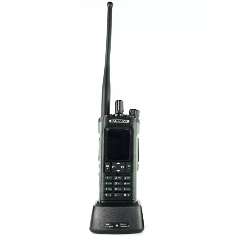Käsiraadio Baofeng DM-32E — VHF 144–146 MHz, UHF 430–440 MHz, ÕHURIBARX 108–136 MHz, 2200 mAh, DMR/FM, GPS+APRS