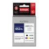 Activejet AH-M652RX tint (asendus HP 652 F6V25AE/F6V24AE; Premium; 1 x 20 ml, 1 x 21 ml; must, värviline)