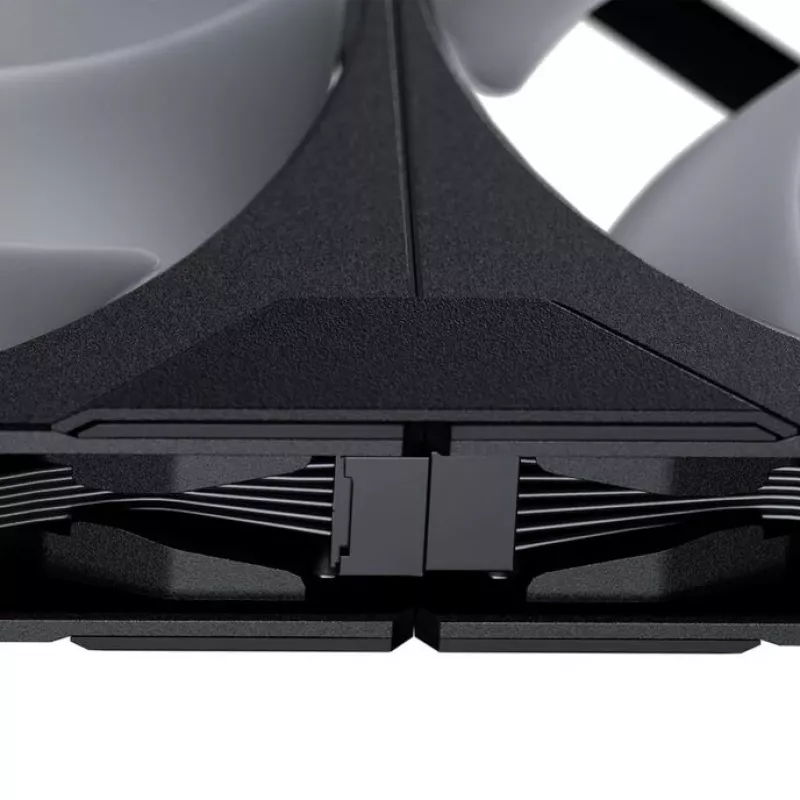 Phanteks M25 Gen2 120 mm PWM D-RGB korpuse ventilaator - must