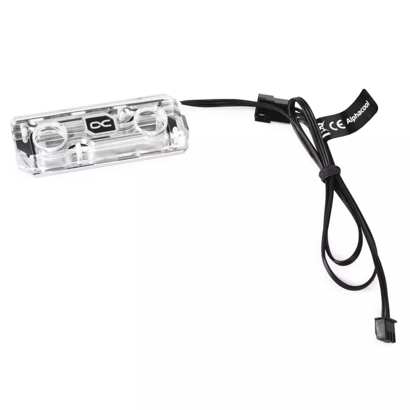 Alphacool HDX Apex M.2 2280 SSD vesijahuti, akrüül aRGB
