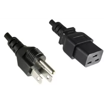 Microconnect PE110518 toitekaabel Must 1,8 m C19 pistikupesa
