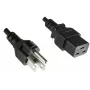Microconnect PE110518 toitekaabel Must 1,8 m C19 pistikupesa