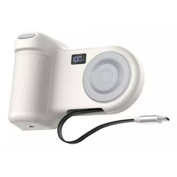 Aktiivne telefoni hoidik Belkin Stage PowerGrip — mobiiltelefonidele, 9300 mAh, Sand