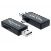 Kaardilugeja DeLOCK 91731 USB 2.0 Must