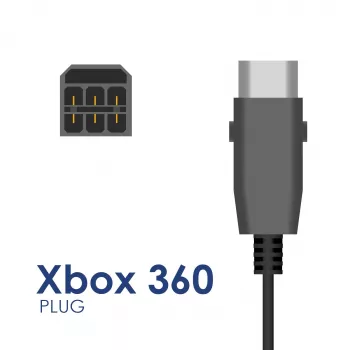 Akyga AK-PD-14 toiteplokk Xbox 360 konsoolile, 12 V / 16,5 A + 5 V / 1 A, 203 W