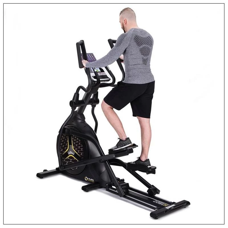 HMS Fitness H1802 elektromagnetiline elliptiline trenažöör must