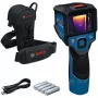 juhtmeta termokaamera GTC 12V-450-13 Professional, termodetektor Sinine/must, ilma aku ja laadijata, tööriistakotis