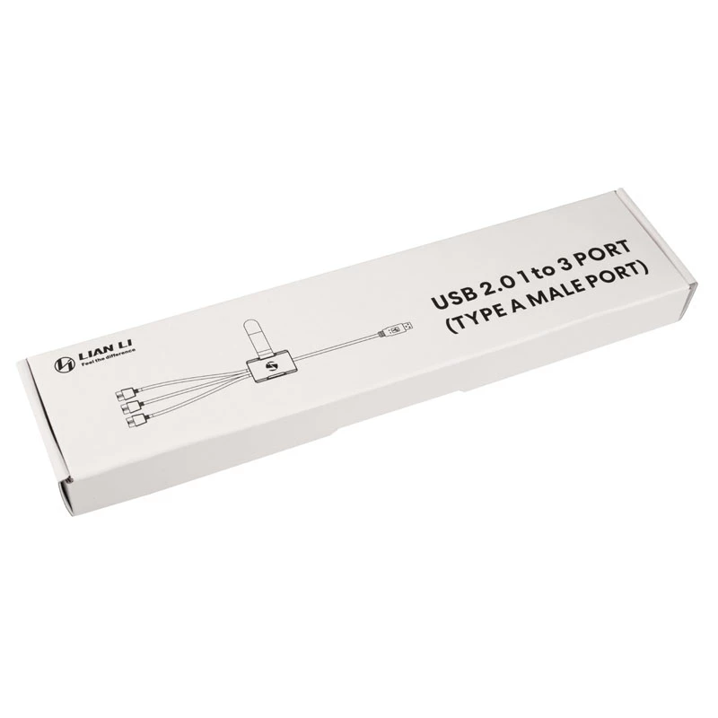 USB-jaotur Lian Li PW-U2TPAW, isane A-tüüp, 1 - 3 IDC 9 pin