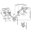 Monitor and Laptop Dual Desk Mount MACLEAN MC-813 for 17–32 inch screens, VESA 75x75/100x100