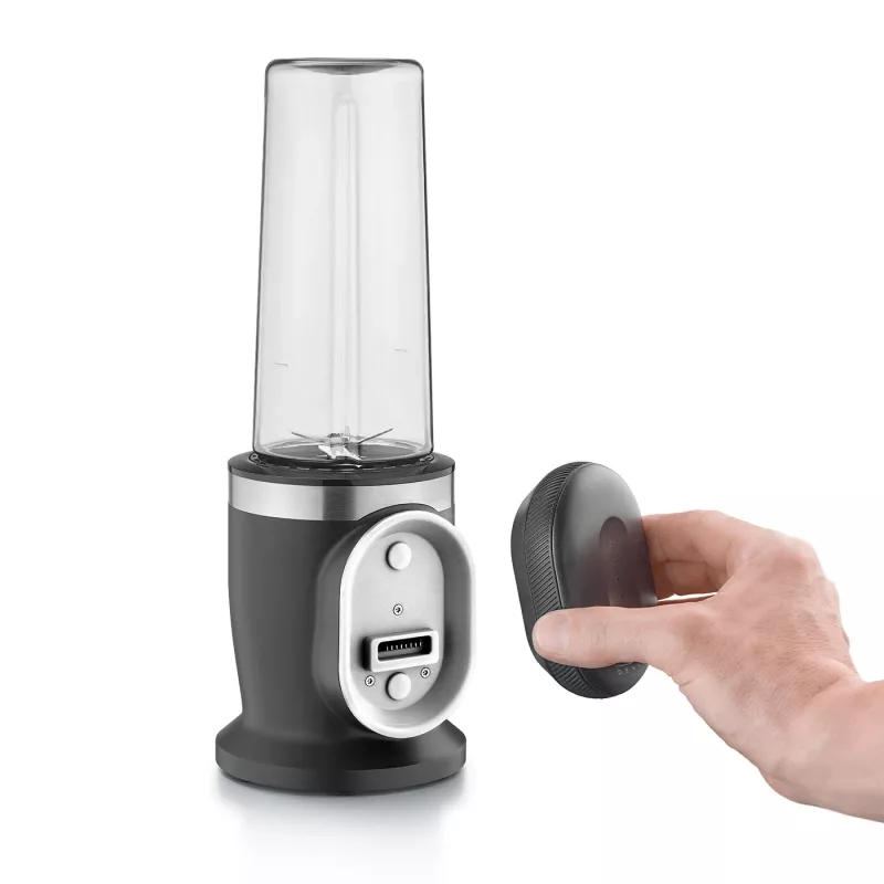 Juhtmevaba blender Caso | Click & Blend | Lauablender | 240 W | Tritan-kann | Mahutavus 0,5 L | Roostevaba teras/mattmust
