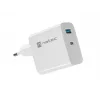 NATEC NUC-2144 mobiilseadme laadija universaalne valge vahelduvvoolu kiirlaadimine siseruumides