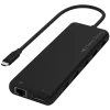 Mitmeportne USB-C adapter Satechi ST-P3D13K 13-in-1 kolmekordse ekraanitoega