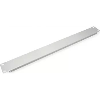 VALUE tühjenduspaneel - Helehall RAL 7035 - 1U - 48,3 cm (19tolli)