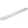 VALUE tühjenduspaneel - Helehall RAL 7035 - 1U - 48,3 cm (19tolli)