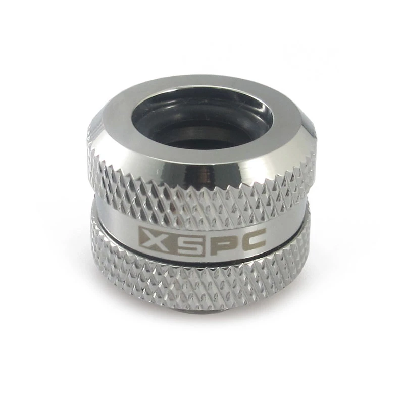 XSPC Connector G1/4 kuni 14mm Hardtube, kroom - 8 tk