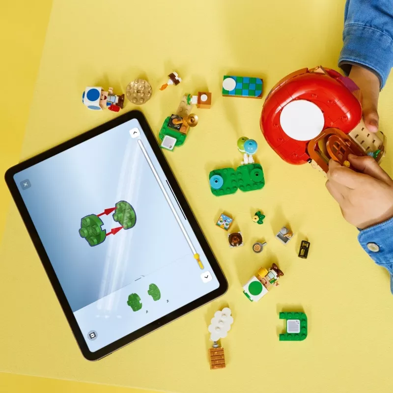 LEGO Super Mario pidu Kärnkonnamajas komplekt 72041 interaktiivsete mängufunktsioonidega