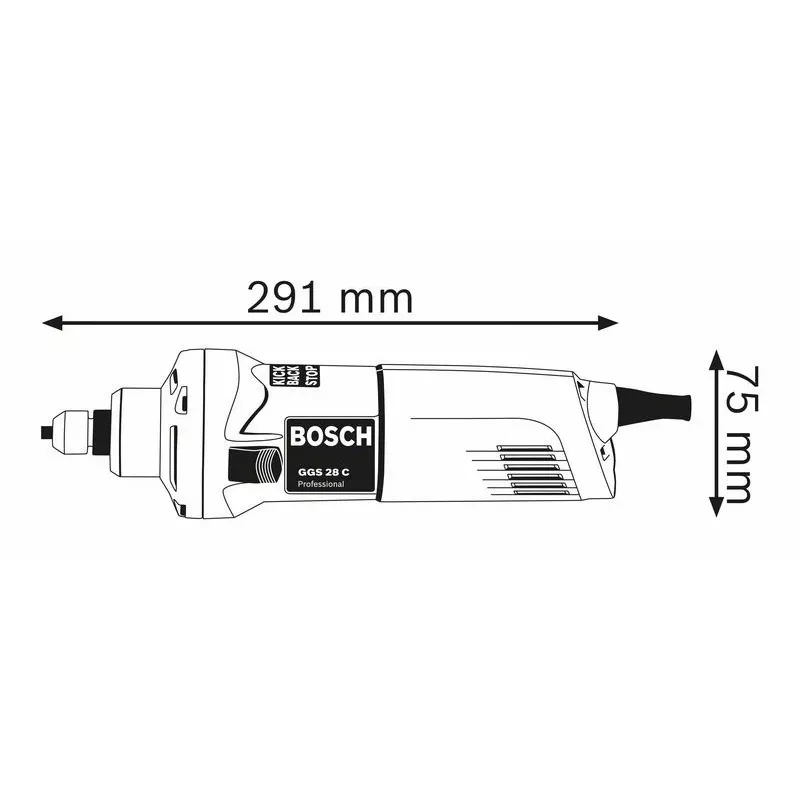 Bosch 0 601 220 000 sirvlihvija 28000 p/min 650 W