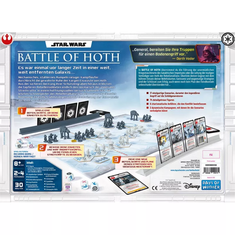 Star Wars: Battle of Hoth, lauamäng