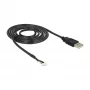 USB-kaabel DeLOCK 1,5m USB2.0-A/5p Must