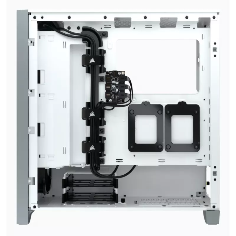 Corsair iCUE 4000X RGB Midi Tower Valge