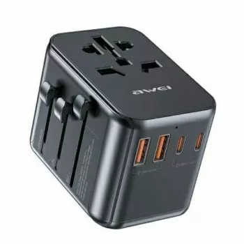 Travel GaN laadija 35W 4in1 US/AU/EU/UK C-39