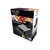 Adler AD 3036 vahvliraud 4 vahvlit Must, Hall 1500 W