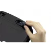 Prügikast Durable NO TOUCH 6L ristkülikukujuline roostevaba teras hõbedane must