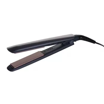 Sirgendusraud Remington S8598 Warm Must hall — keraamilised plaadid 11 cm, 5 kuumusastet, 160–230 °C, 3 m juhe, kandekott