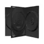 MediaRange 3-kohaline DVD-karp must - Mahutavus: 3 CD, 3 DVD - 50 pakk - Must (BOX15)