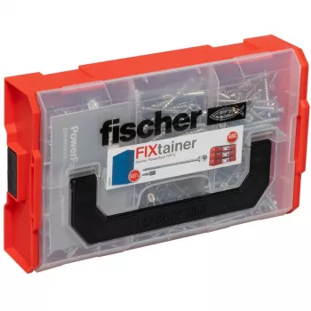 fischer FixTainer PowerFast II TX TG 562272 puitlaastplaadikruvide komplekt, tsingitud teras (562272)